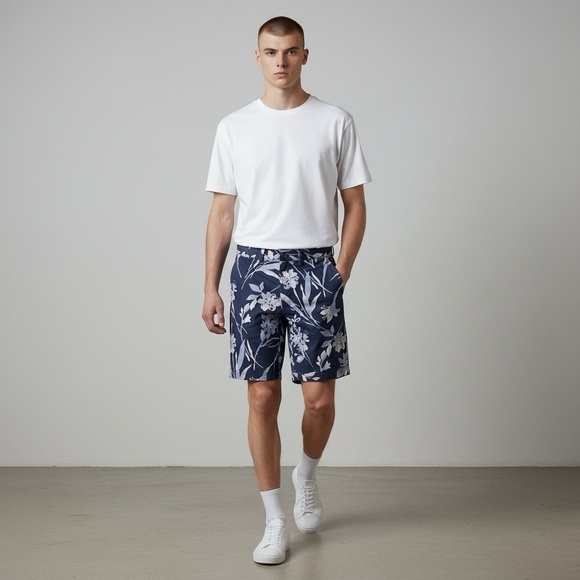 Polo Ralph Lauren Other - POLO Ralph Lauren Men's 32Classic Fit Stretch Golf Shorts $98 BLUE INK SPYGLASS
